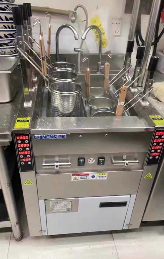 驰能自动升降煮面炉