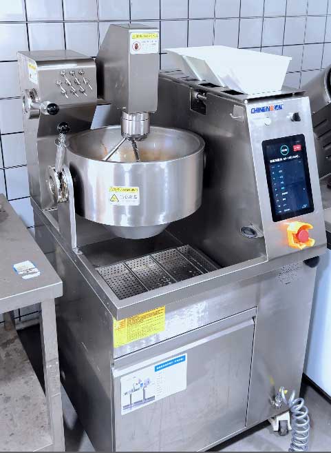 连锁餐饮智能炒菜机