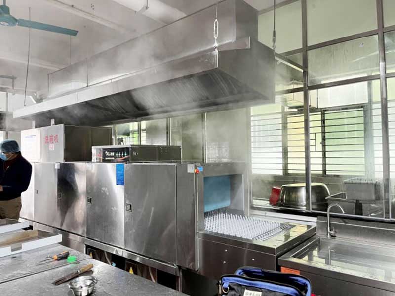 长龙洗碗机：学校食堂卫生与效率的最优解