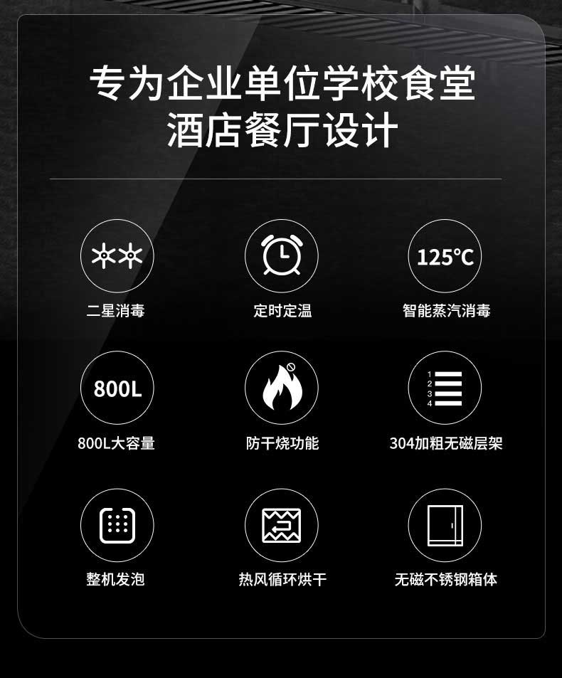 驰能蒸汽消毒柜核心功能介绍