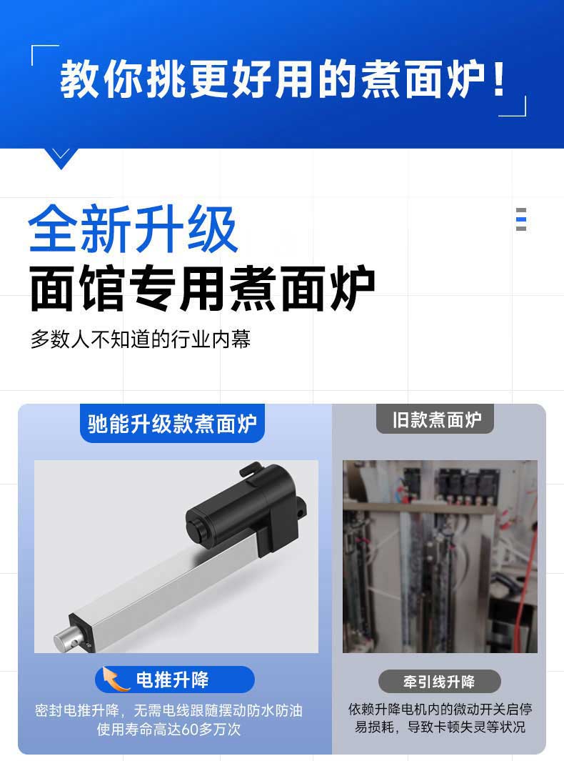 全新升级面馆专用煮面炉
